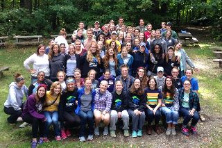 fall retreat, outdoors, camp, the well