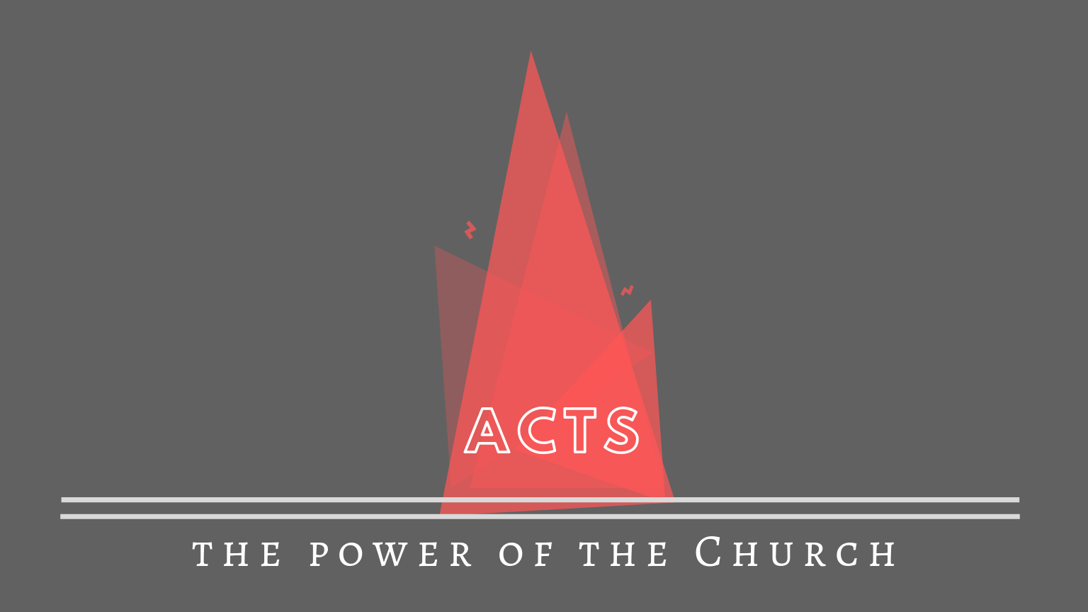 Acts: Be Sent 